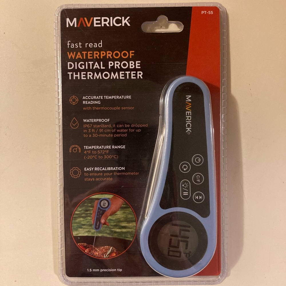 Maverick Waterproof Digital Probe Thermometer